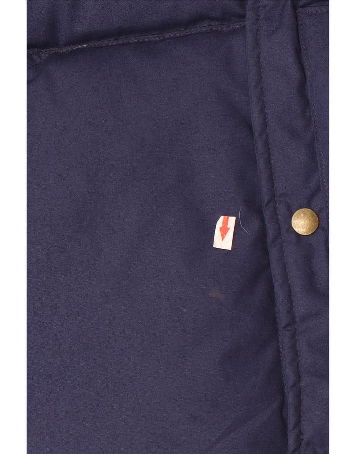 Colete acolchoado masculino Tempco UK 42 XL azul marinho poliéster