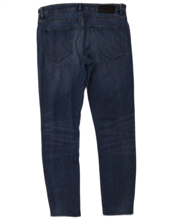 Jeans slim feminino HUGO BOSS W32 L29 algodão azul