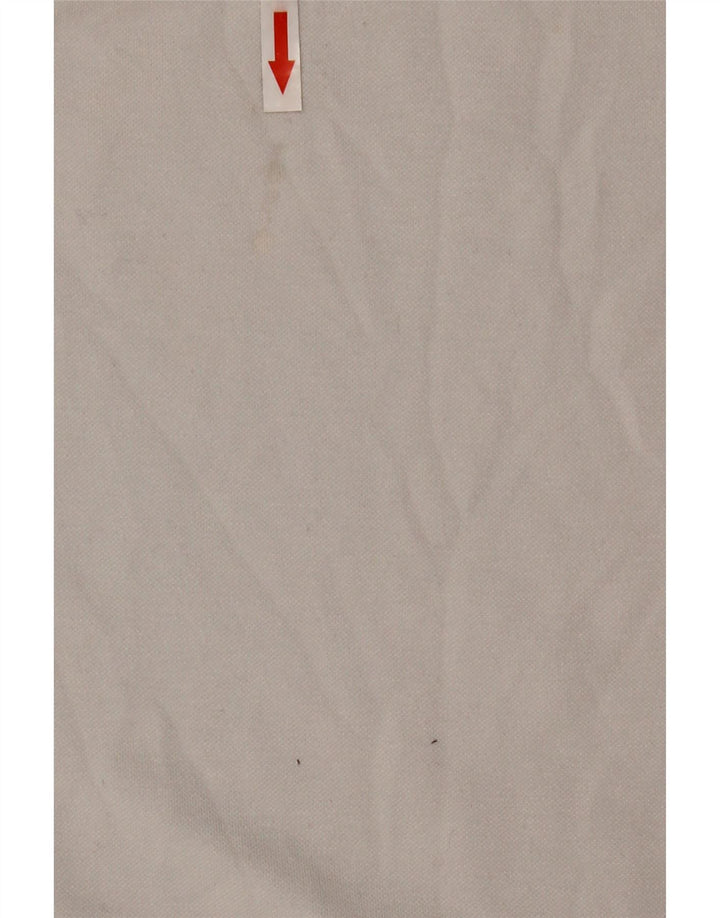Camisa polo masculina Ted Baker tamanho 5 XL viscose branca