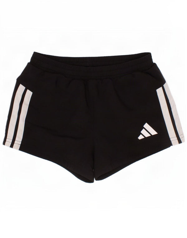 Shorts esportivos femininos Adidas Climacool 9-10 anos preto poliéster