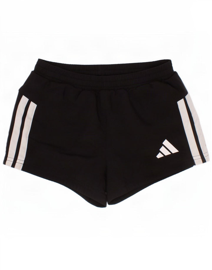 Shorts esportivos femininos Adidas Climacool 9-10 anos preto poliéster