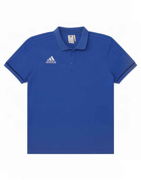 Camisa Polo Masculina Adidas Grande Azul