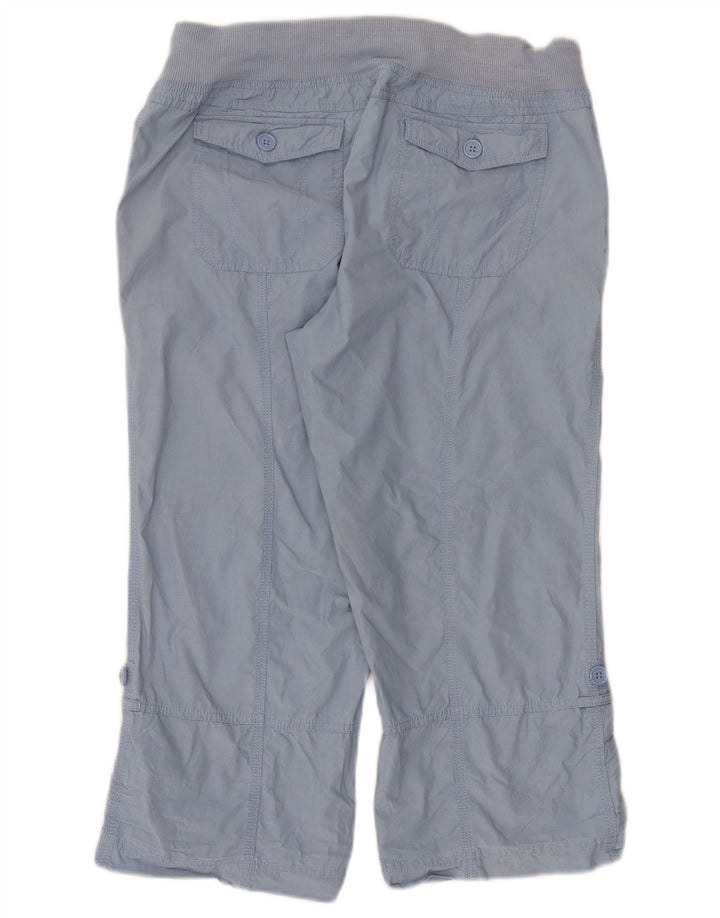 Calça capri feminina Tommy Hilfiger médio W30 L22 algodão azul