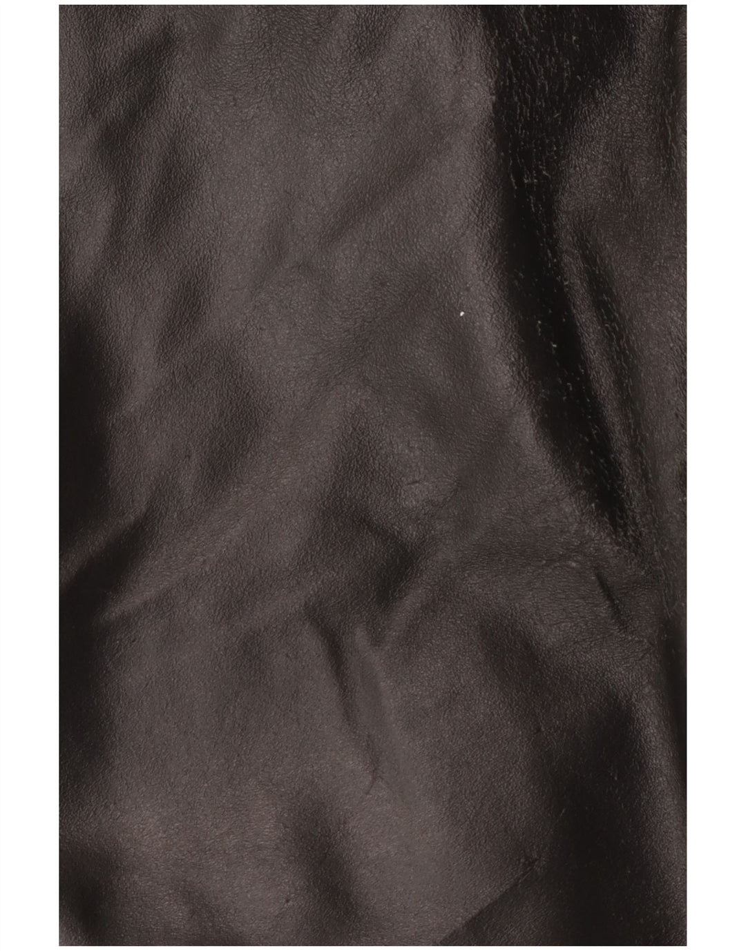 Jaqueta de couro bomber masculina vintage Reino Unido 42 2XL couro preto