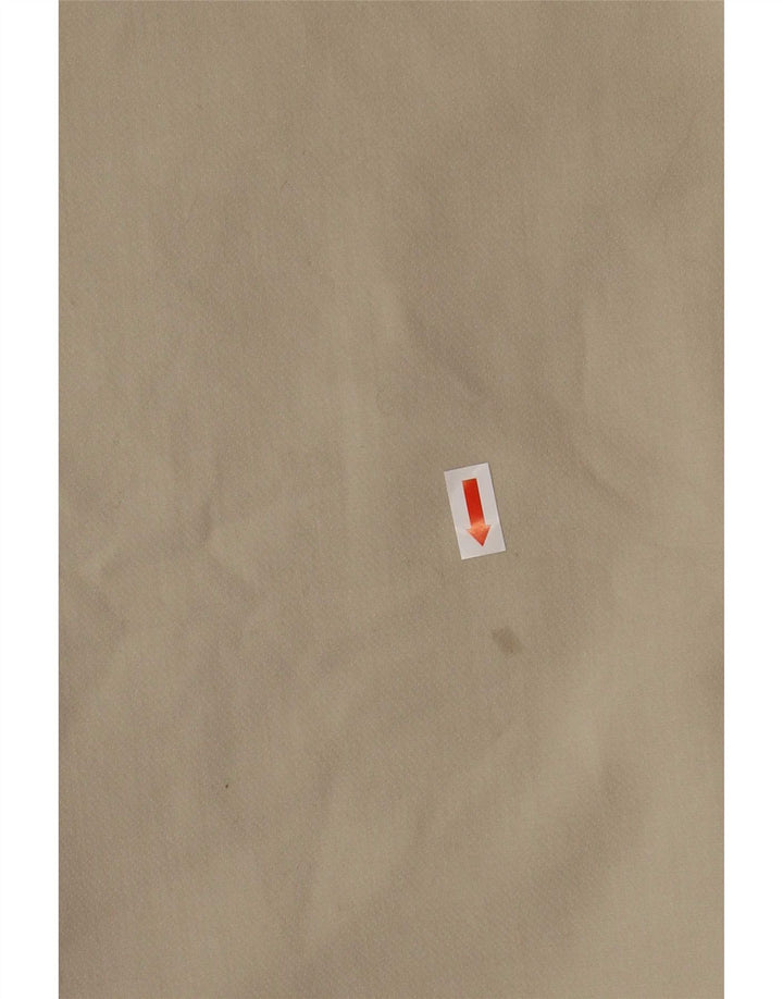 Zara Calça Cônica Feminina Grande W30 L26 Poliéster Bege