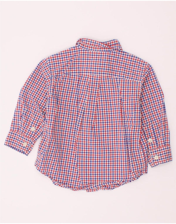 Camisa Ralph Lauren para meninos de 9 a 12 meses de algodão vermelho