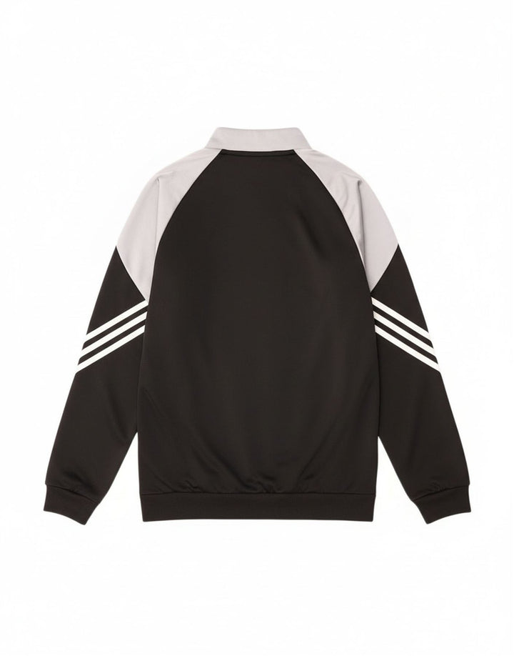 Adidas Mens Tracksuit Top Jacket XS Preto Colourblock Poliéster