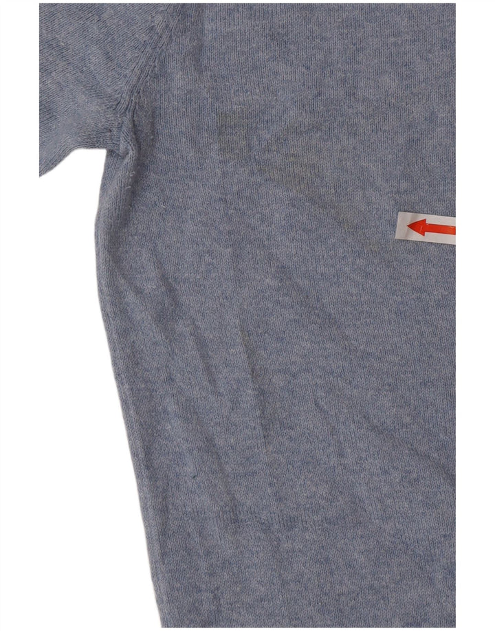 Suéter masculino Jack Wills com gola redonda e algodão azul pequeno