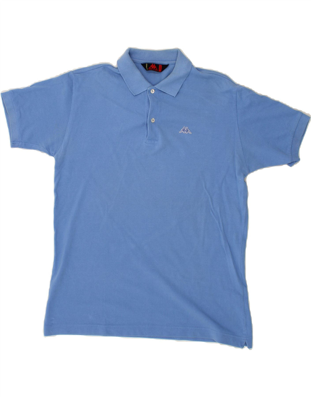KAPPA Mens Polo Shirt Large Blue Cotton Vintage Kappa and Second-Hand Kappa from Messina Hembry 