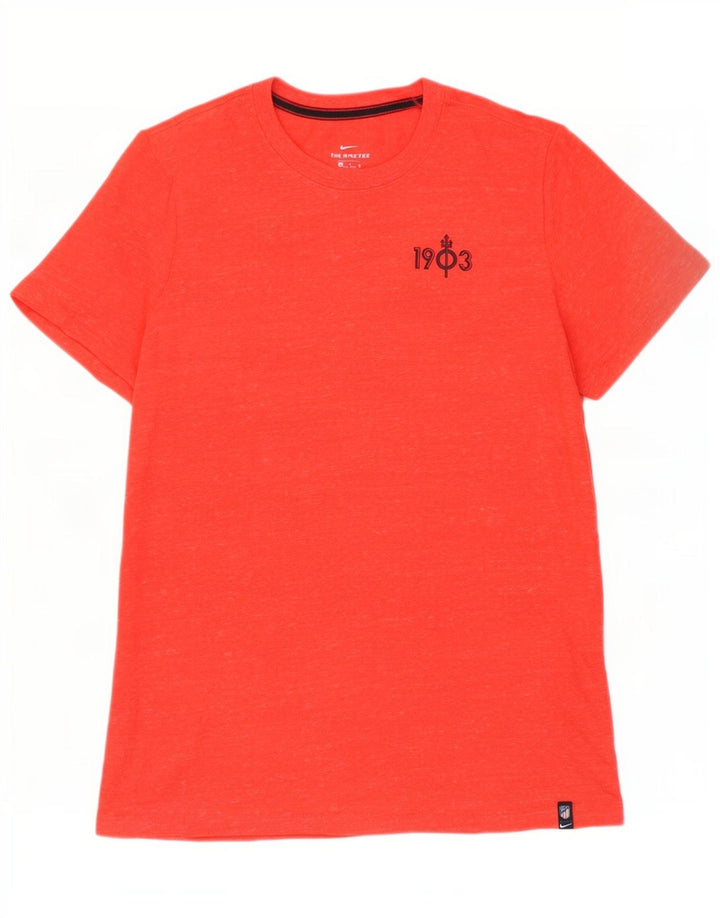 Camiseta masculina Nike Top XL algodão manchado vermelho