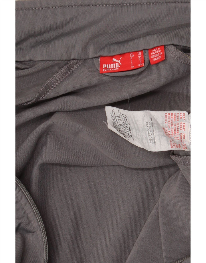 Casaco de treino PUMA Boys 13-14 anos cinzento poliéster