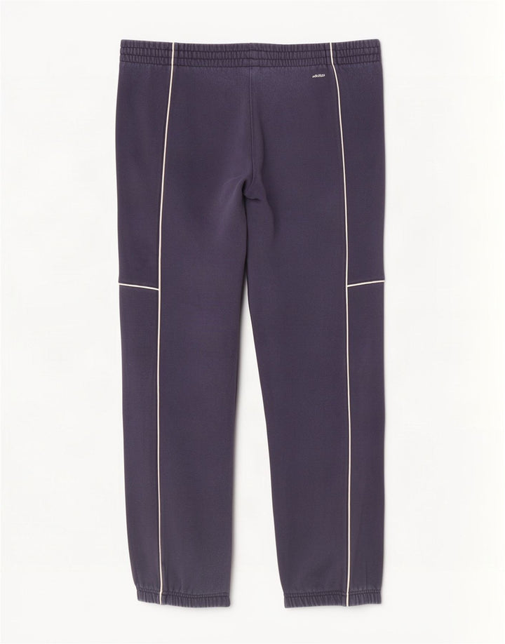 Adidas masculino climalite calças de treino joggers médio azul marinho algodão