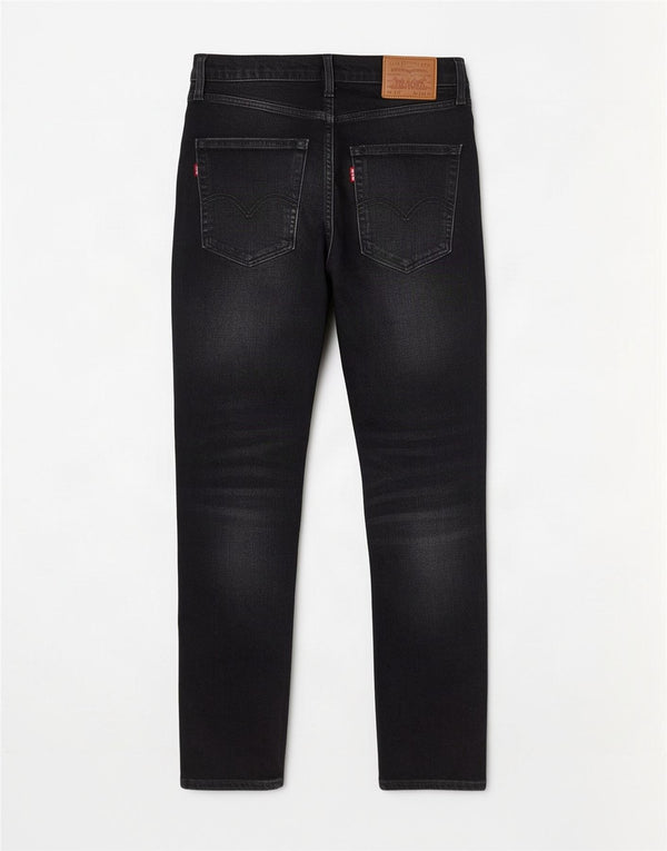 Calça jeans masculina Levi's 512 Slim Tapered W29 L30 algodão preto