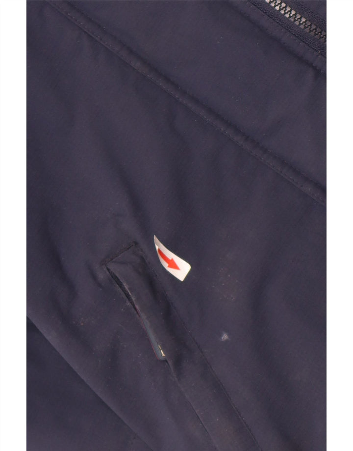 Jaqueta corta-vento feminina Superdry UK 10 pequena azul marinho