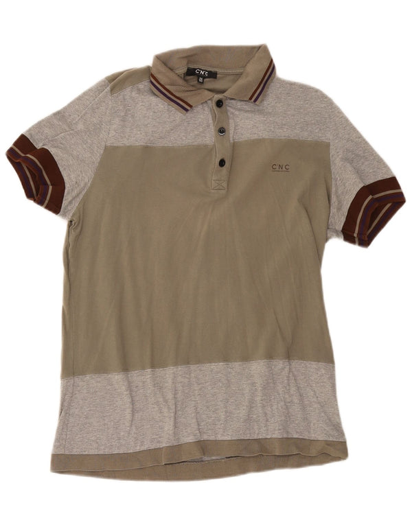 Camisa polo masculina nacional CNC Costume EU 36 Small Grey Colourblock