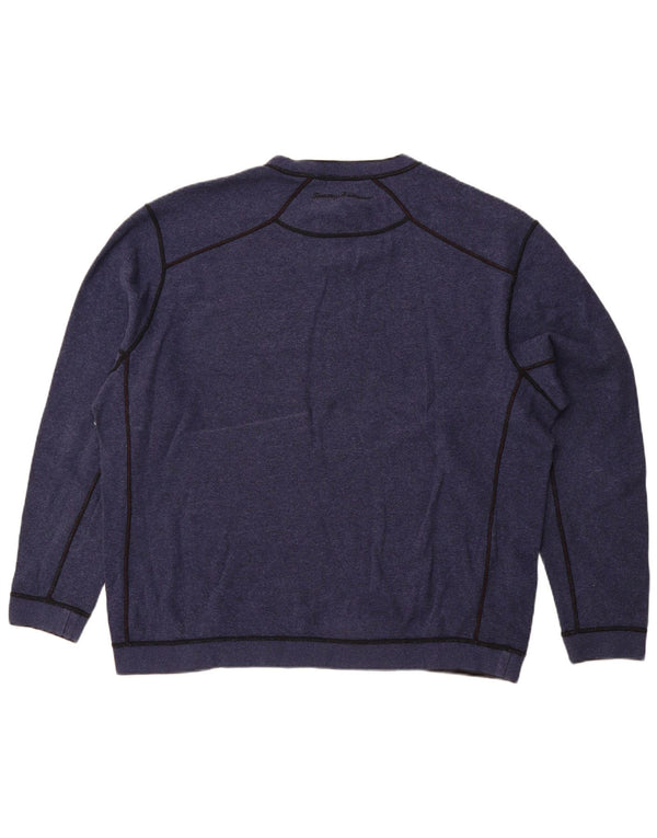 Tommy Bahama moletom masculino 2XL azul marinho
