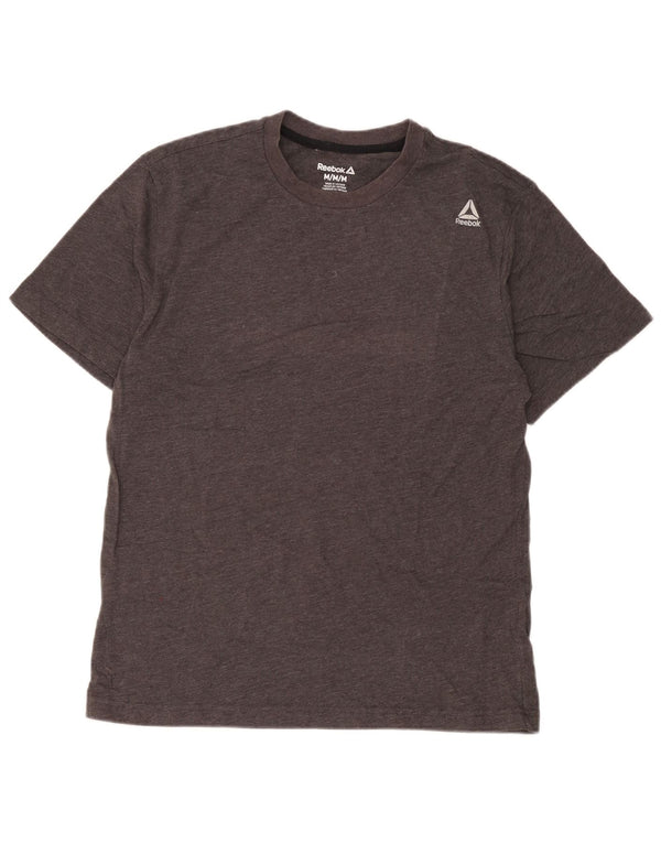 Camiseta masculina Reebok Top cinza médio algodão