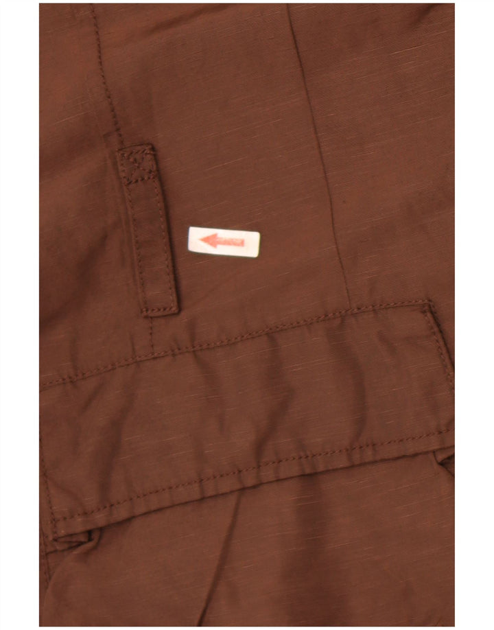 Jaqueta utilitária feminina Marlboro Classics EU 44 XL marrom linho