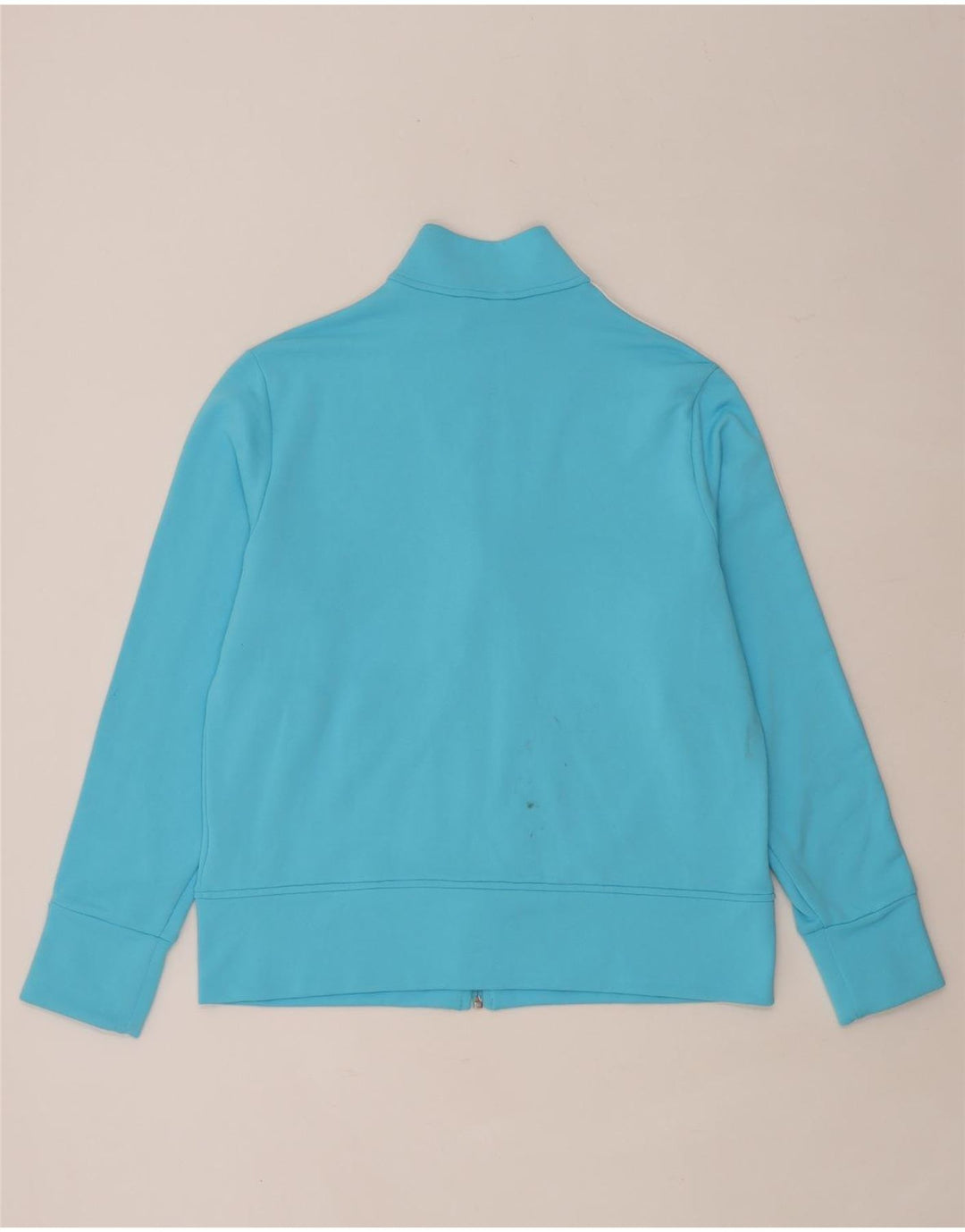 Adidas Womens Tracksuit Top Jacket UK 22 XL Azul Poliéster