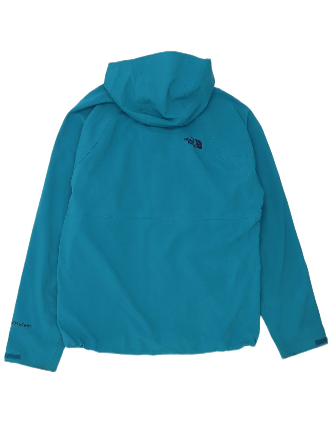 Jaqueta de chuva masculina com capuz The North Face UK 40 grande azul