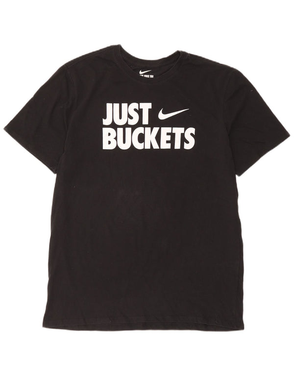 Camiseta Nike Masculina Dri Fit Graphic Top XL Algodão Preto