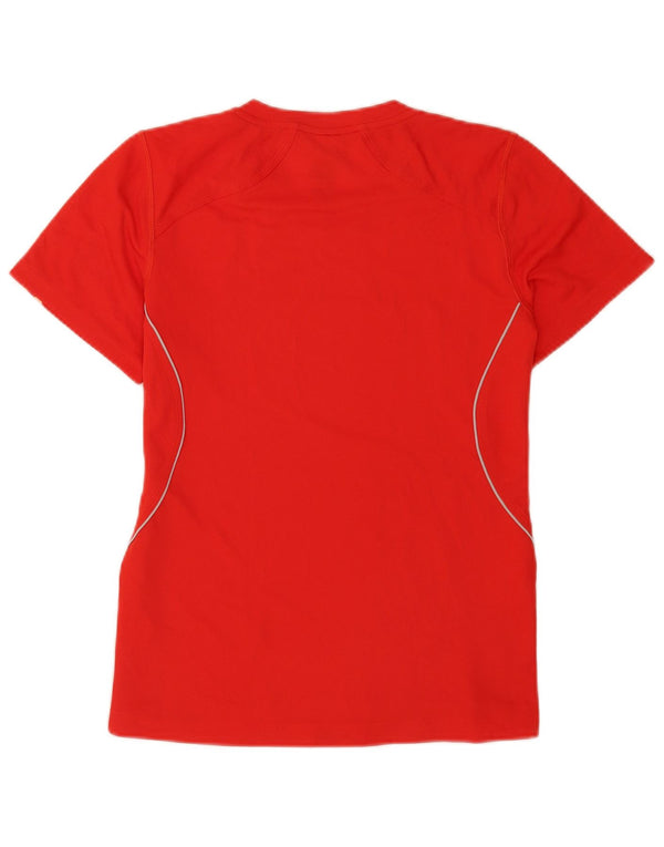 Camiseta Feminina Adidas Top UK 14 Médio Poliéster Vermelho Esportes