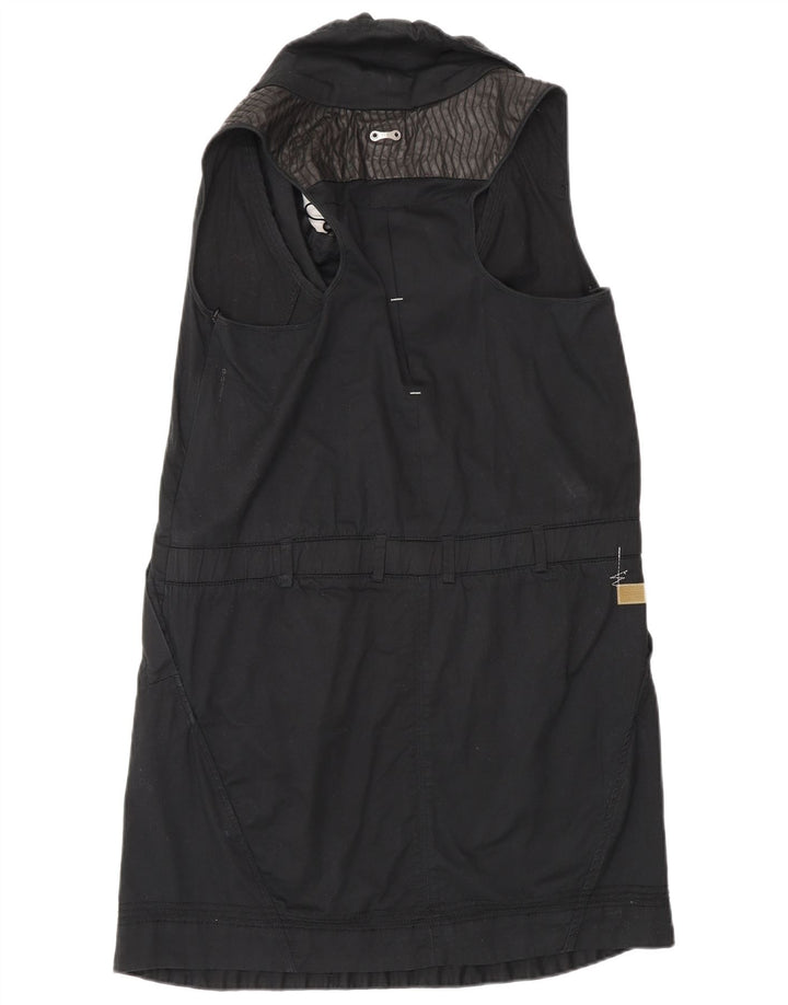 Vestido básico feminino sem mangas G-Star UK 12 algodão preto médio