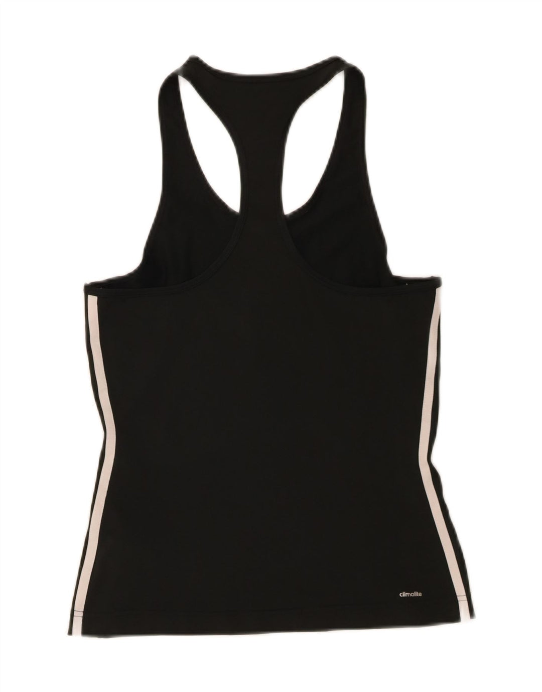 Adidas Womens Climalite Vest Top UK 8/10 Pequeno Poliéster Preto