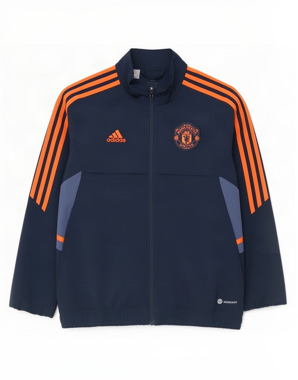 Jaqueta Adidas Menino Manchester United Top 11-12 Anos Azul Marinho