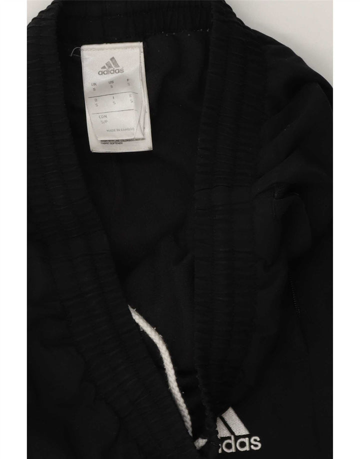 Calça Adidas Mens Treino Pequeno Poliéster Preto