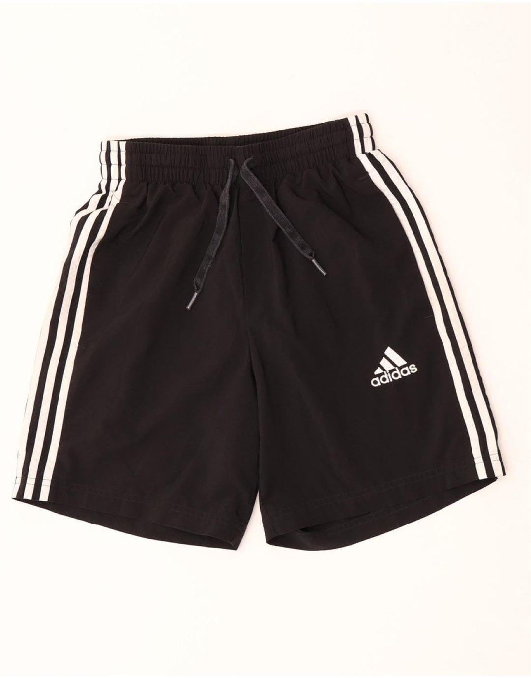 Shorts esportivos masculinos Adidas XS poliéster preto