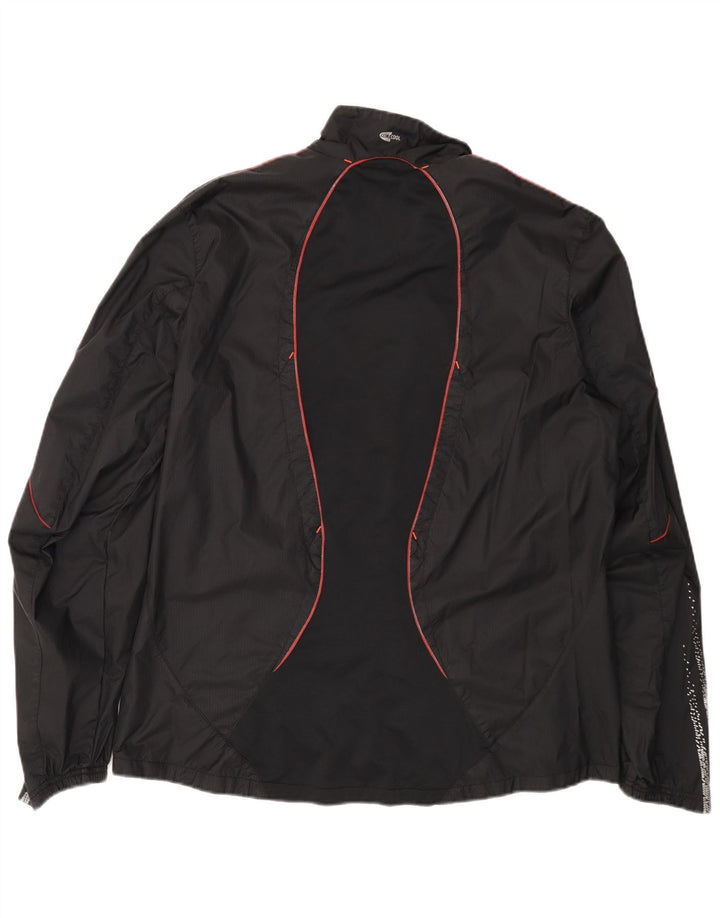 Adidas Mens Climacool Rain Jacket UK 42 XL Preto Poliéster