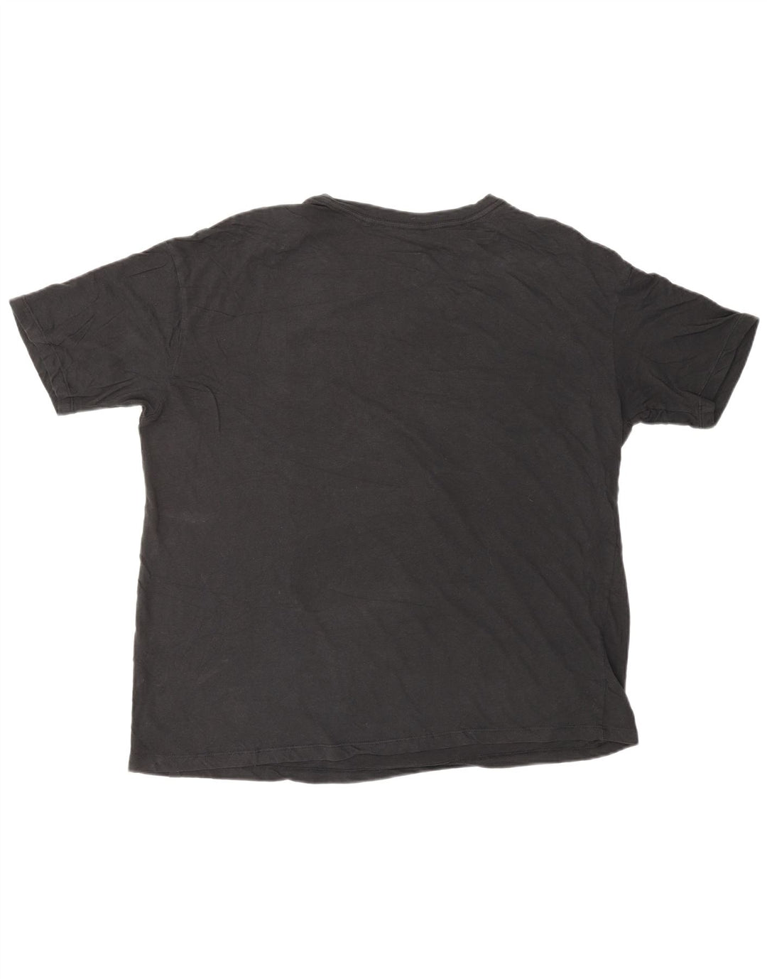 Camiseta masculina HURLEY com estampa gráfica grande de algodão preto
