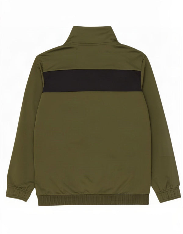 Puma Mens Tracksuit Top Jacket Médio Verde Colourblock Poliéster