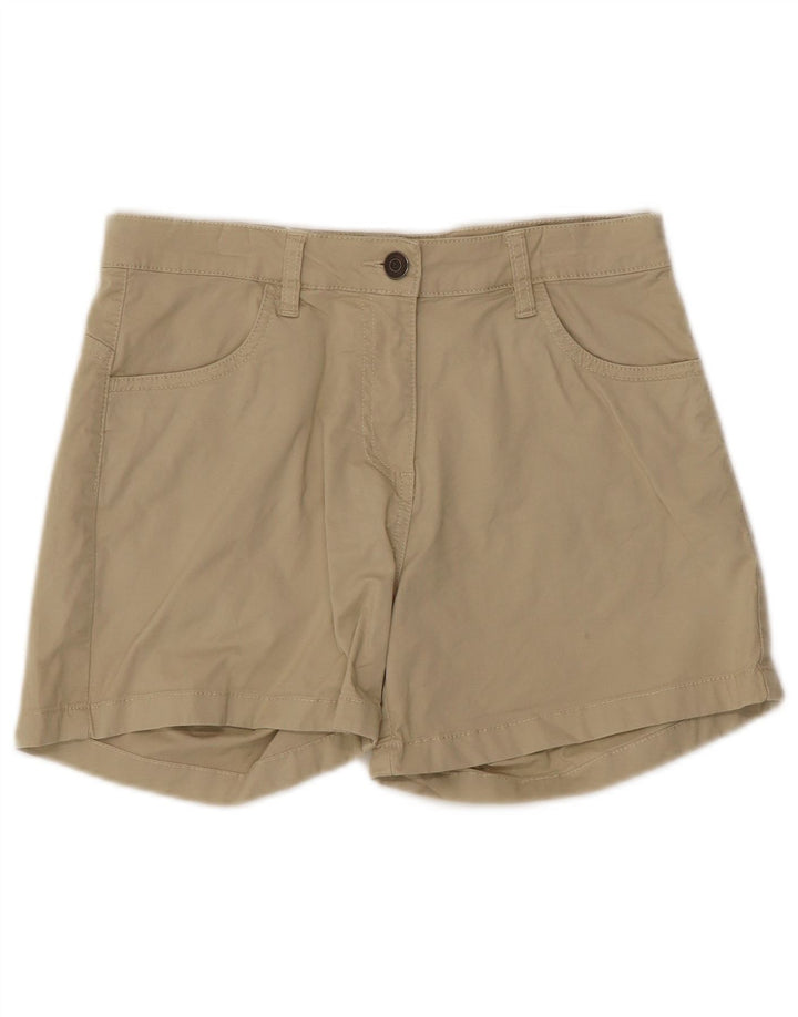 Shorts femininos casuais da Dack IT 42 médio W28 algodão verde