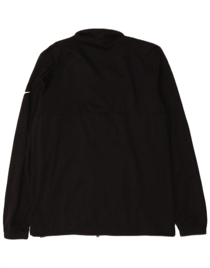Jaqueta masculina Nike Storm-Fit de poliéster médio preto