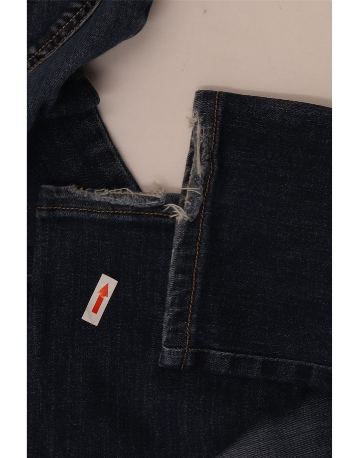 Max Mara Jeans feminino Weekend Slim W28 L26 algodão azul marinho