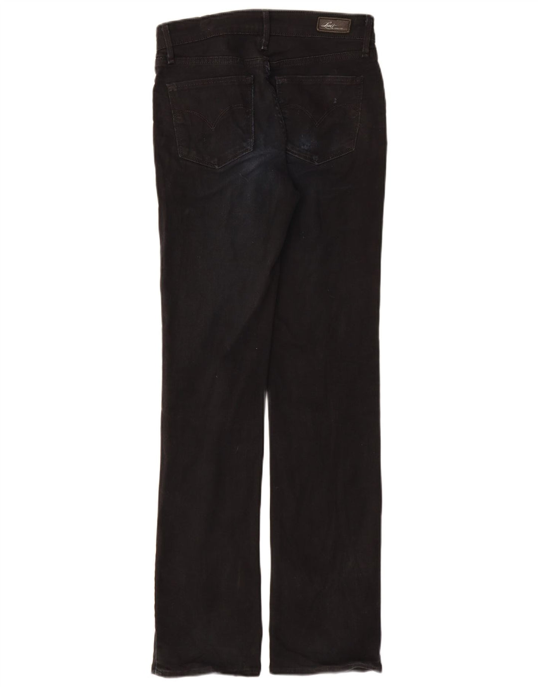 Calça jeans feminina Levi's Demi Curve Classic Fit Straight W26 L32 preta