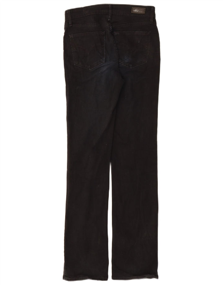 Calça jeans feminina Levi's Demi Curve Classic Fit Straight W26 L32 preta