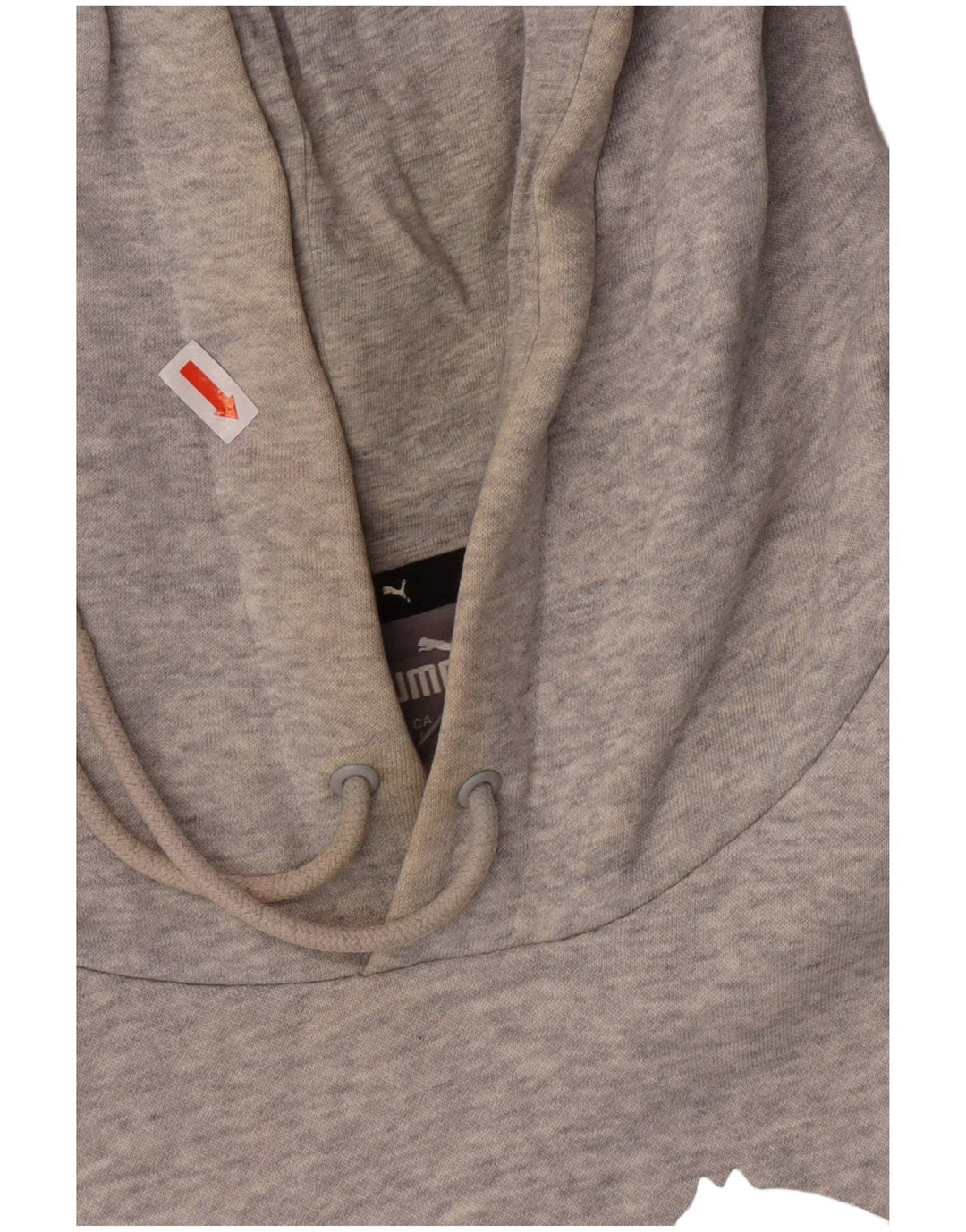 PUMA Mens Graphic Hoodie Jumper XL Algodão Cinza