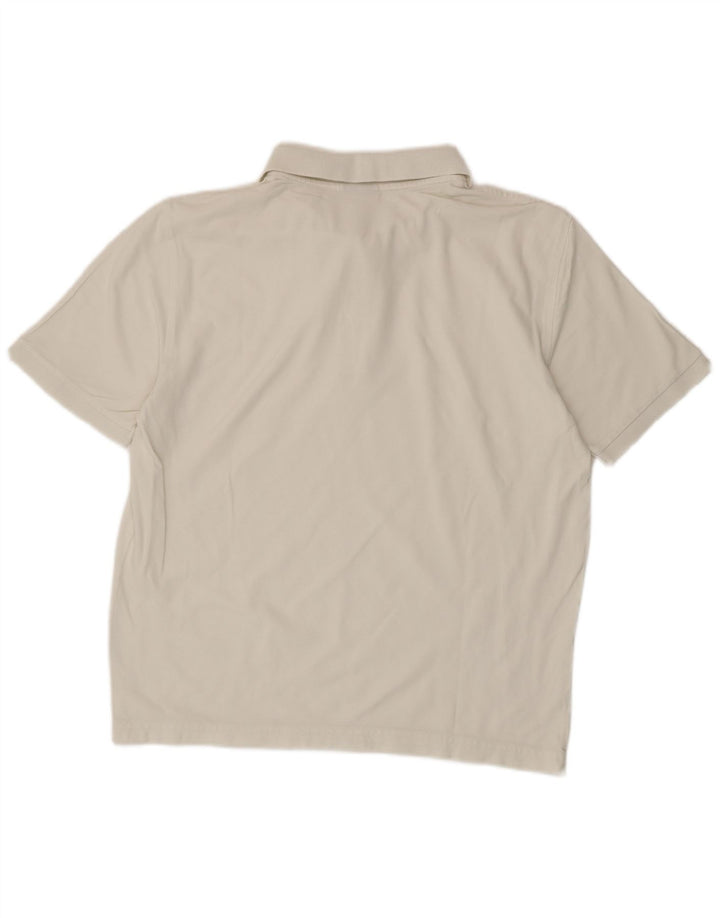 Camisa polo masculina Lotto média branca