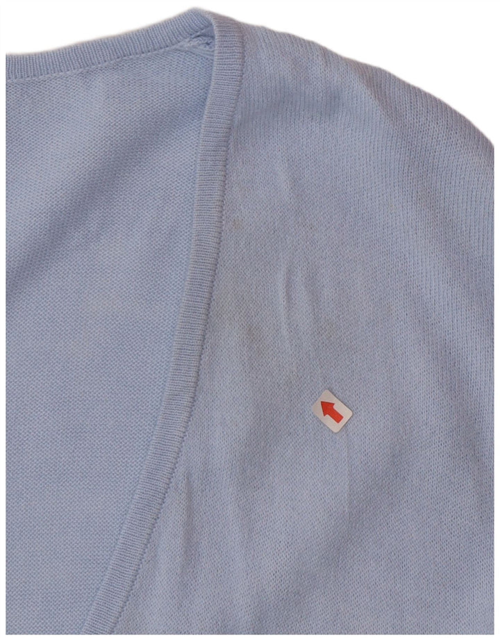 Vestido jumper feminino Marks & Spencer grande tamanho Reino Unido 16 grande azul acrílico