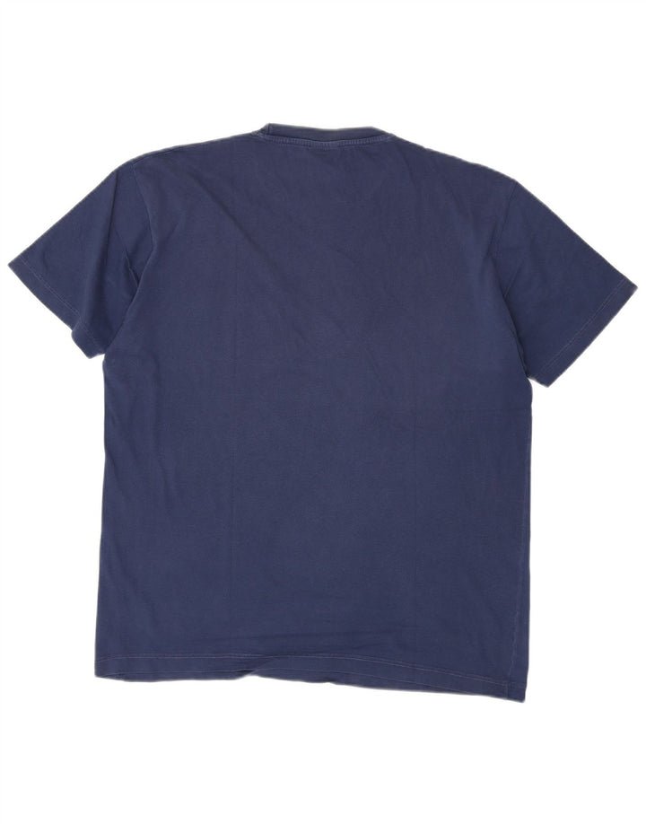 Camiseta masculina LEVI'S Top grande de algodão azul