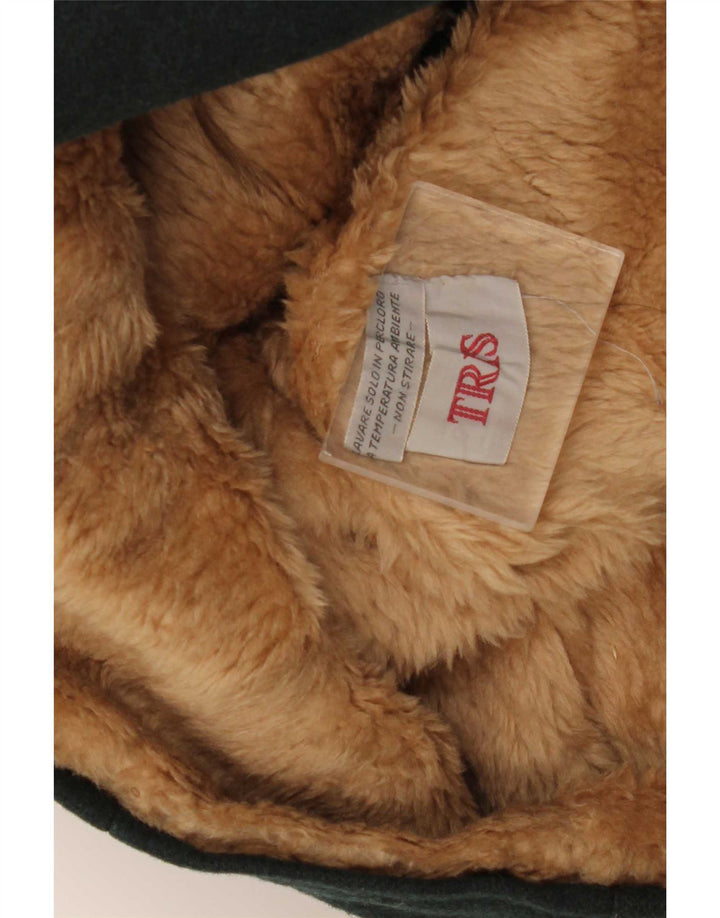 Sobretudo feminino Sherpa Tris UK 12 verde médio
