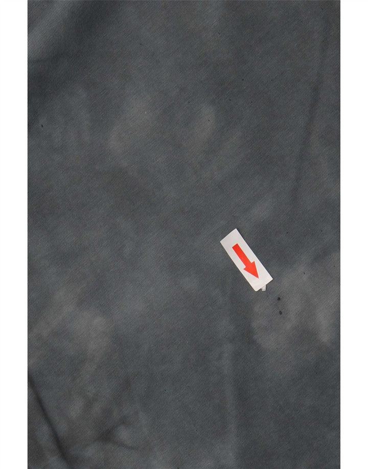 Camiseta gráfica masculina Levi's Top pequeno cinza tie-dye algodão