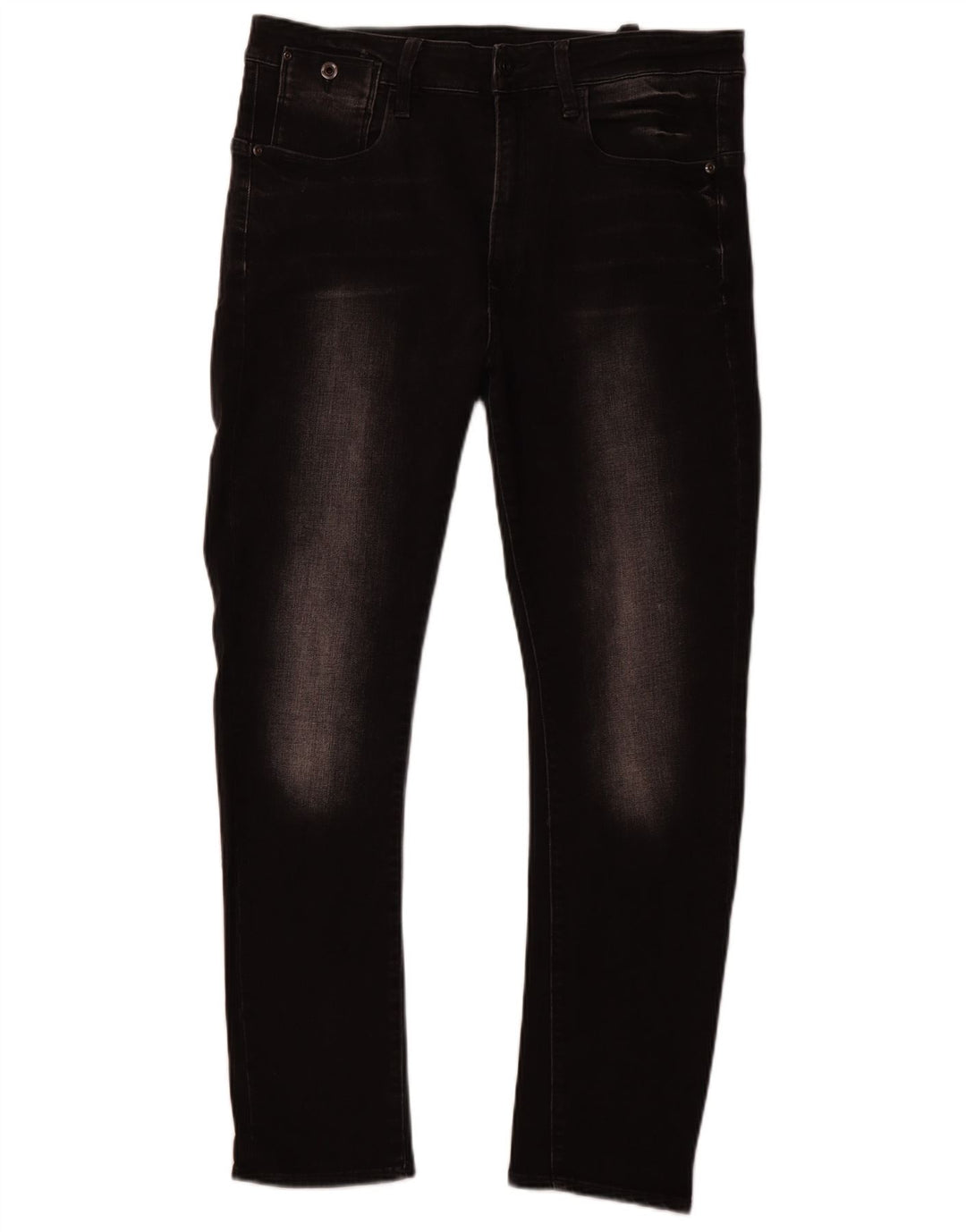 G-STAR Jeans Slim Feminino W33 L28 Algodão Preto