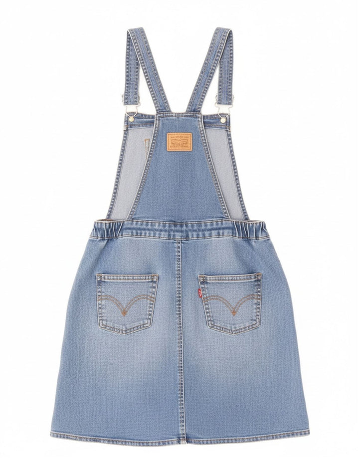 Saia jeans feminina Levi's Dungarees W30 azul médio