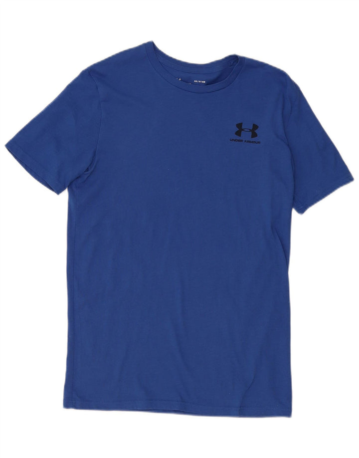 Camiseta masculina Under Armour pequena azul