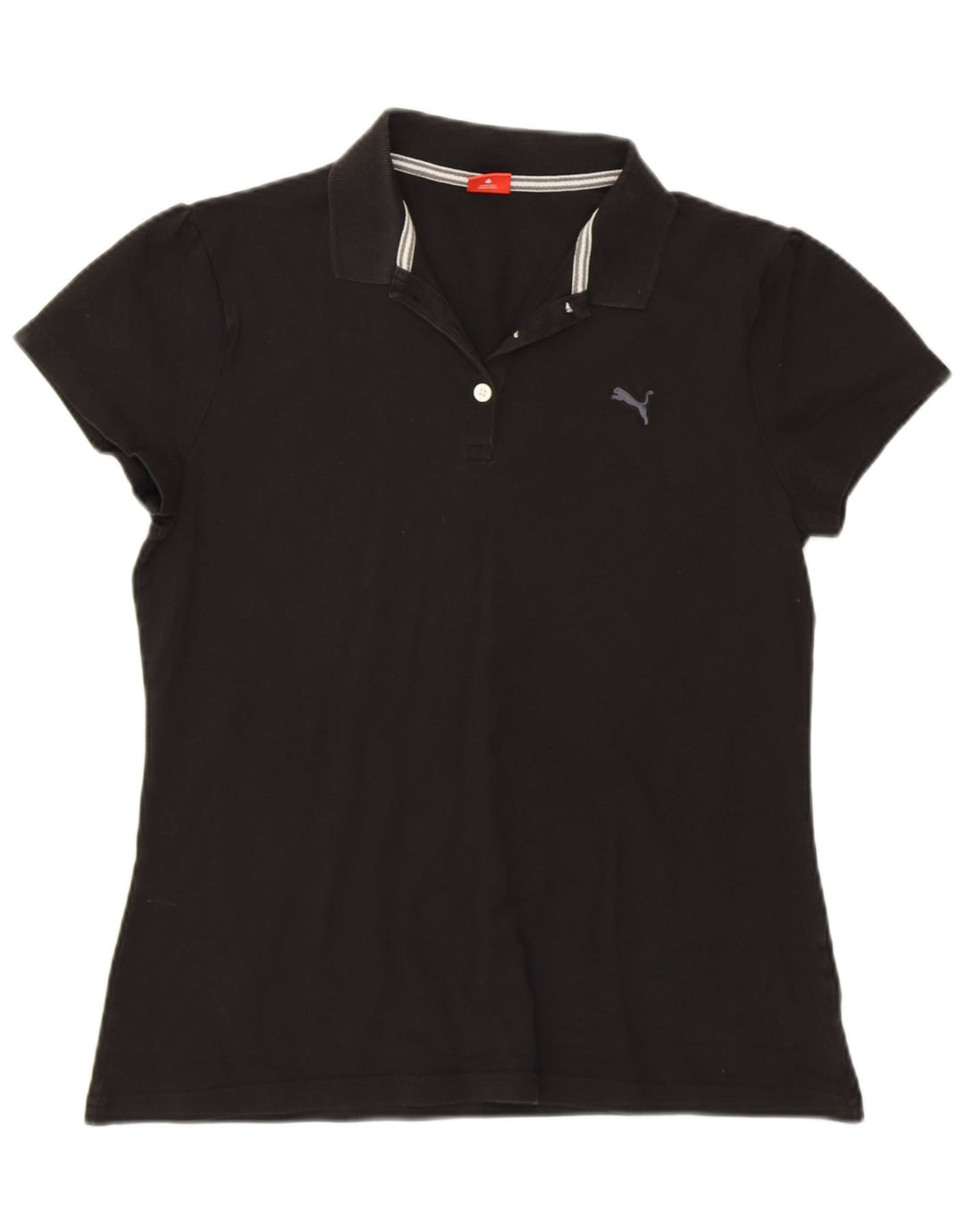 Camisa polo feminina Puma UK 14 média preta