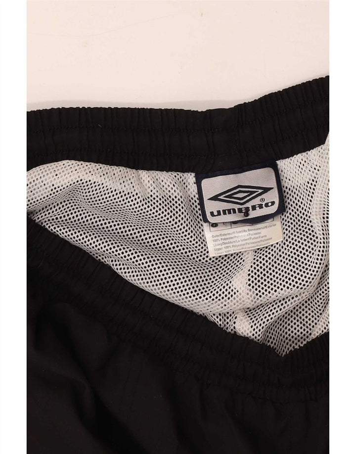 Umbro Mens Bermuda Sport Shorts Grande Poliéster Preto